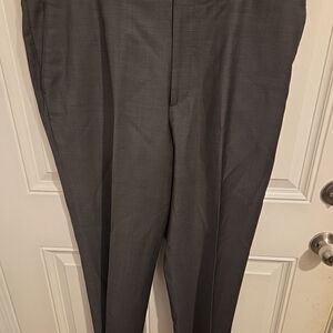 Men's Gray Suit Pants
